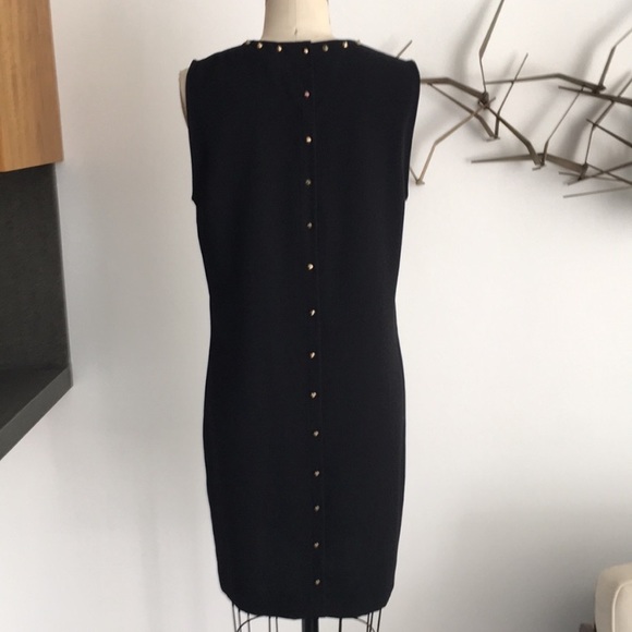 EUC Zara Women’s Black Shift w/ Gold Grommets 🔥🔥 - Picture 3 of 7